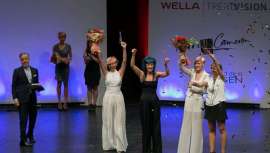 Ana Gómez Palomo, del salón Hells Bells Madrid, y Alba San José Lorenzo, de ME&AL, fueron las ganadoras del premio al mejor look en Color y en la categoría de Jóvenes Talentos, respectivamente