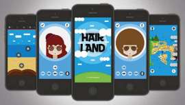 Este juego para smartphones, creado por los salones de peluquería Carol Bruguera, ha sido galardonado en la 45ª edición de estos premios de diseño gráfico y comunicación visual de Barcelona, de los más prestigiosos en todo el país