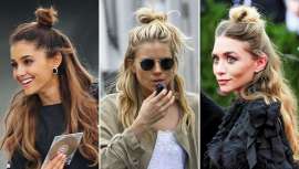 Este peinado ha destronado a los moños de bailarina. Numerosas famosas se han dejado conquistar por este semirrecogido terminado en un moño informal. Un peinado cómodo y versátil que ha llegado a la alfombra roja