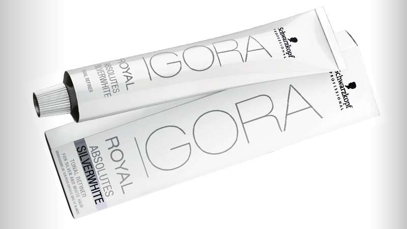 7. Schwarzkopf Professional Igora Royal Absolutes Silverwhite Hair Color in Blue - wide 5