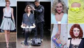 Diseñador y peluquero presentaron sus nuevas colecciones en la Semana de la Moda de París ante 150 invitados, incluida la actriz Adriana Ugarte