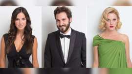 Las actrices fueron peinadas por su mejor equipo de peluquería en la la XVII Edición de los premios anuales de La Academia de las Ciencias y las Artes