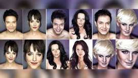 Paolo Ballesteros, actor y presentador de televisión en Filipinas, ha ganado fama internacional con sus imitaciones de celebrities. En las instantáneas se puede ver el paso a paso que sufre su rostro tras una buena dosis de maquillaje