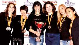 El equipo triunfó en diversas categorías de la competición de uñas con más prestigio del mundo, que se celebró en el Salón Look Madrid