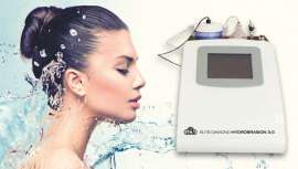La marca da a conocer Elite Diamond Hydrobrasion 3.0 como nuevo tratamiento antiarrugas sin cirugía. Con este aparato se limpia el rostro y se eliminan las células muertas del mismo 