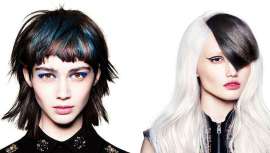 Los contrastes multicolores en la raíz y los flequillos geométricos encabezan el ranquin técnico en torno a lo que se llevará este año 2016. Los recogidos informales con trenzados naturales serán el peinado estrella de estas fiestas