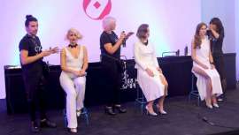 El evento reunió a 20 concursantes de diferentes puntos del país que demostraron su talento en peluquería y maquillaje de moda