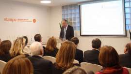 El acto contó con representantes de instituciones políticas catalanas y de la alta dirección de las principales compañías del sector