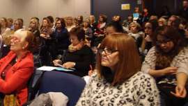 La doctora Folch ha explicado la relación entre la cosmética y la alimentación en el Congreso de STS Beauty Barcelona