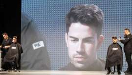 El Classic Barber, a cargo de la firma, inauguró los shows de las principales firmas en la pasarela Beauty, del 13 al 15 de febrero 