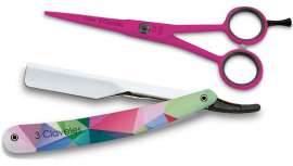 El color se impone en el cabello pero, sobre todo, en las herramientas de trabajo de los estilistas más modernos. Las nuevas tijeras profesionales de 3 Claveles son ideales para ellos 