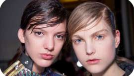 Blurred Lines es el nombre del estilismo rockero y chic creado por el director creativo global de Wella Professionals para la firma durante la Fashion Week parisina