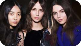 El director creativo de Wella Professionals se ha inspirado en las brujas de Salem para crear este estilismo durante la Fashion Week parisina 