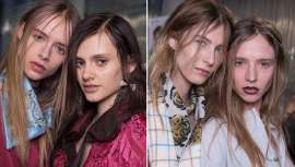 El director creativo de Wella Professionals creó nuevos halos de textura en los looks que lucieron las modelos para el diseñador durante la Fashion Week parisina