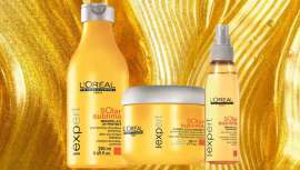 La gama evita los efectos de la sobreexposición solar, el cloro de las piscinas y la sal del agua del mar. El sol hace que el cabello se debilite, pierda fuerza y brillo