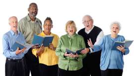 Además de beneficios sociales, emocionales y psicológicos, un estudio demuestra que cantar en un coro también puede aportar efectos biológicos, tanto para el que padece esta enfermedad como para sus cuidadores