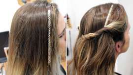 La estilista Alma Luzón, directora del salón Black & White de Madrid, apuesta por los tatuajes para el pelo inspirándose en la estética étnica y boho chic predominante en el festival Coachella