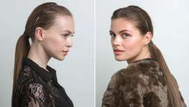 La firma fue la responsable de los looks que se mostraron durante el desfile de Rosa Clará