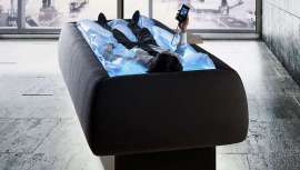 Con motivo del salón del mueble celebrado en Milán, Starpool presentó su nueva línea de productos para la relajación a través de la meditación y el bienestrar psicológico basado en un balance entre cuerpo y mente, NU Rèlax & Zerobody