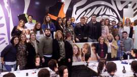 Los cursos  impartidos por Jesús  Romero para clientes de Revlon Professional  en Badajoz, Don Benito y Plasencia, han tenido amplia participación