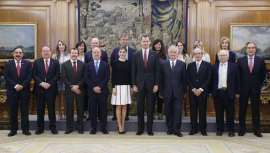 Con presencia de SS. MM. Los Reyes de España, cada uno de los presidentes de sociedades internacionales en el Congreso ha hablado sobre los principales aspectos de la dermatología en su país y sus propias experiencias