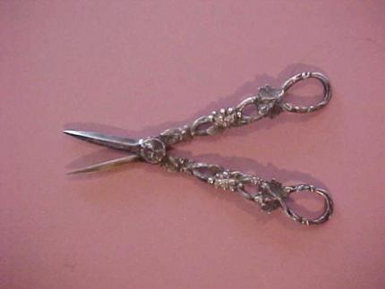 tijeras antiguas de peluquería del maestro francés Champage