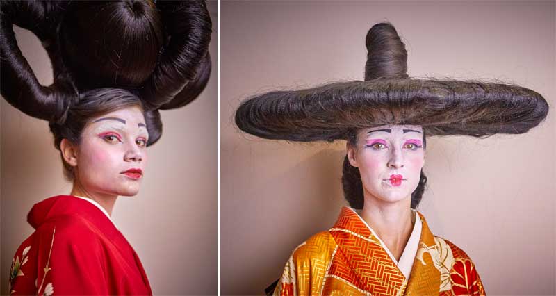 Yolanda Aberasturi homenajea a las geishas en Bilbao