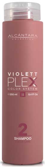 Violett Plex Color System Shampoo Color Care de Alcántara Cosmética