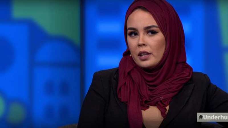 Merete Hodne no quiso atender a una clienta que llevaba hijab