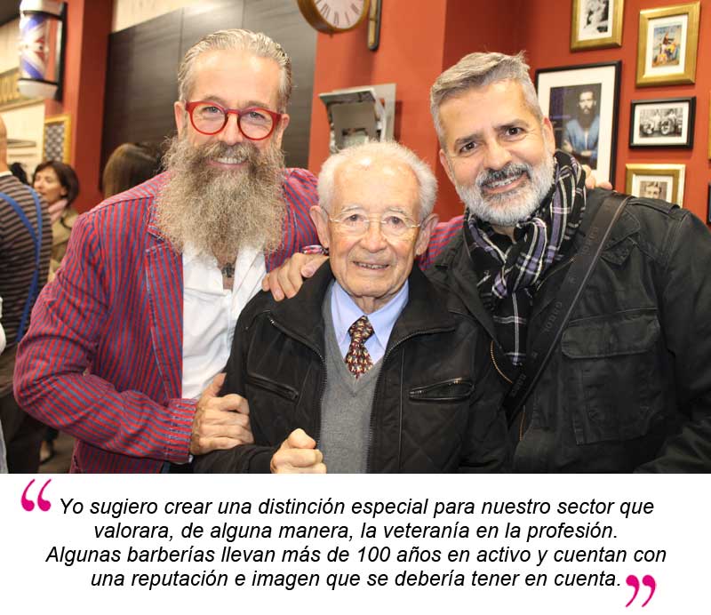 Entrevista a Juanjo Ruzafa en la reinauguración de la Ruzafa Barber