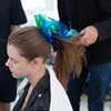Moroccanoil fue la encargada de la peluquería en el desfile de Monique Lhuillier en la New York Fashion Week
