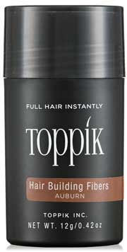 Toppik Hair Building Fibers color rojizo tendencia en 2017