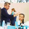 Moroccanoil fue la encargada de la peluquería en el desfile de Barbara Bui en la Paris Fashion Week