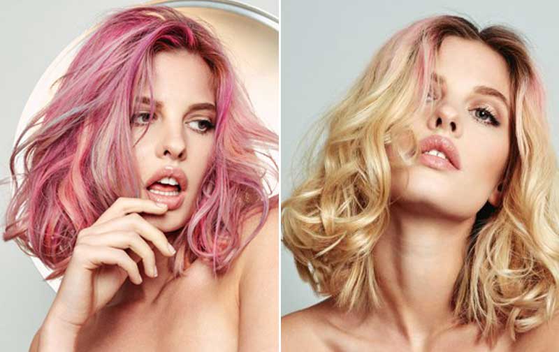 Los cabellos rosas protagonizan la nueva colección de Audrey Laforge, Dream Pink