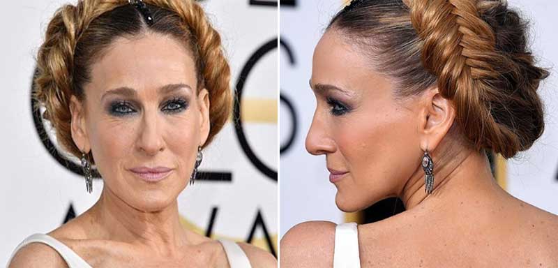 Las claves del look de Sarah Jessica Parker en los Globos de Oro