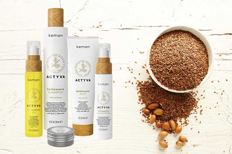Kemon presenta Actyva Bellessere: productos multifunción para cuerpo y cabello