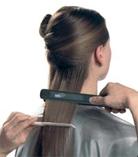 alisado con planchas