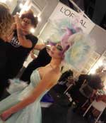 Gala OMAT, las jóvenes promesas del maquillaje y la peluquería en la pasarela