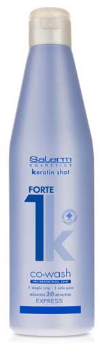 Bote de Keratin Shot co-wash Forte