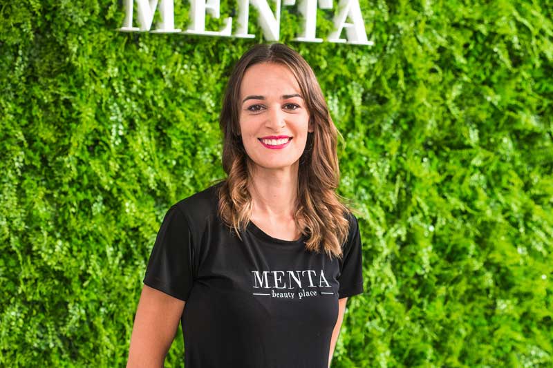 Laura Sánchez, responsable del salón Menta Beauty Place en Alfredo Marquerie, 23 (Madrid)