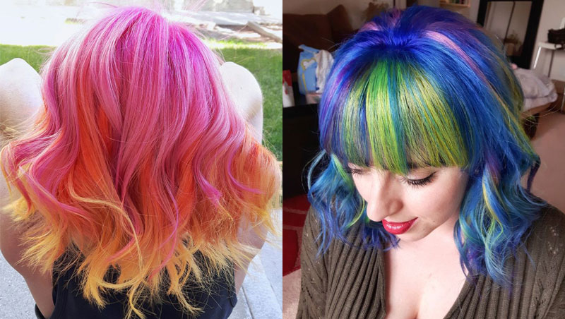 Técnicas - Mechas - Color