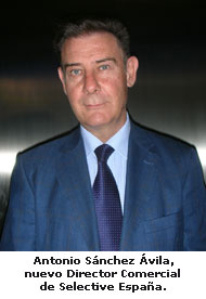Antonio Sánchez Ávila asume la dirección comercial de Selective España