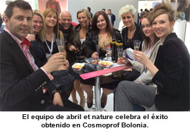 abril et nature en cosmoprof bolonia