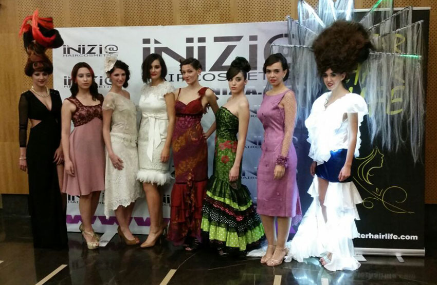 Inizi HairCosmetics muestra en Zaragoza las nuevas tendencias para la