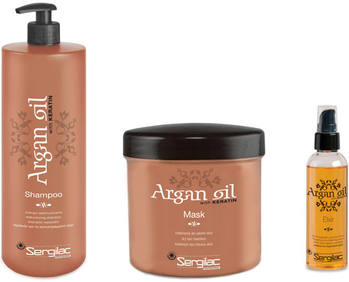 Línea Argán Oil de Sergilac Professional