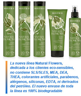 Línea Natural Flowers, de Selective