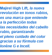 Majirel High Lift, nueva coloración de L'Oréal Professionnel