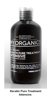 My.Organics línea Keratina