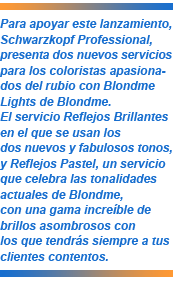 Blondme Lights, nuevos tonos superaclarantes, de Schwarzkopf Professional