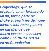 Grapeology: de la uva al cabello